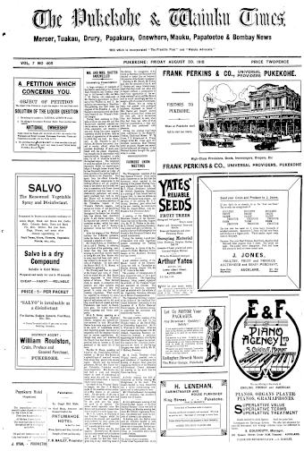 Issue page