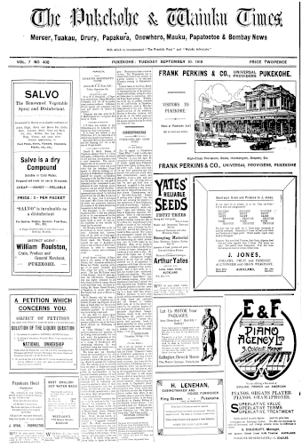 Issue page