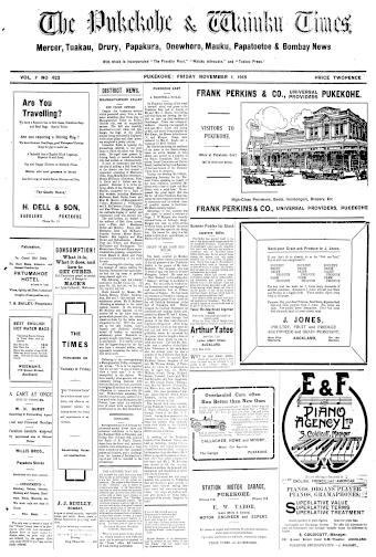 Issue page