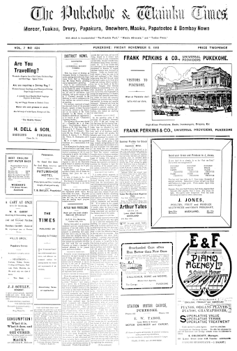 Issue page