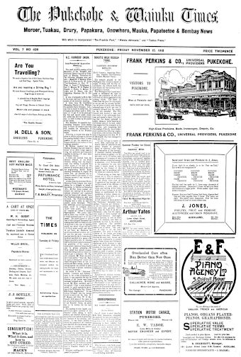 Issue page