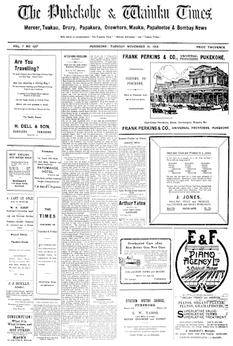 Issue page