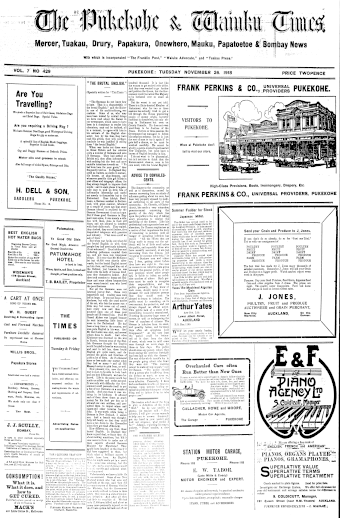 Issue page