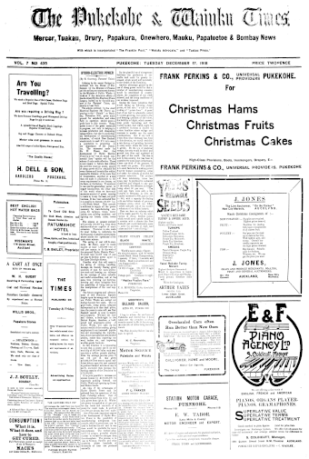 Issue page