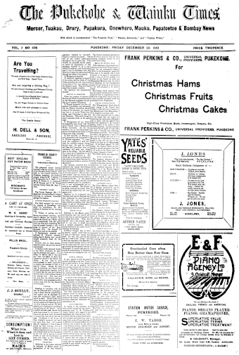 Issue page