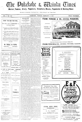 Issue page