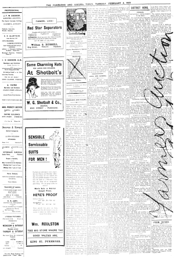 Issue page