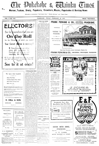 Issue page