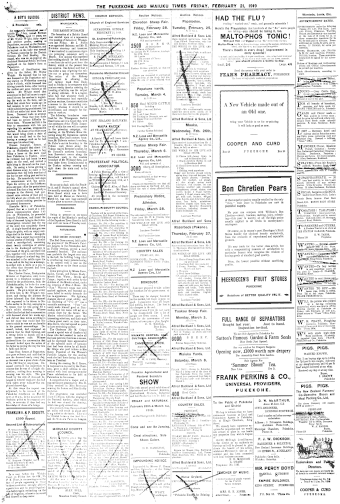 Issue page