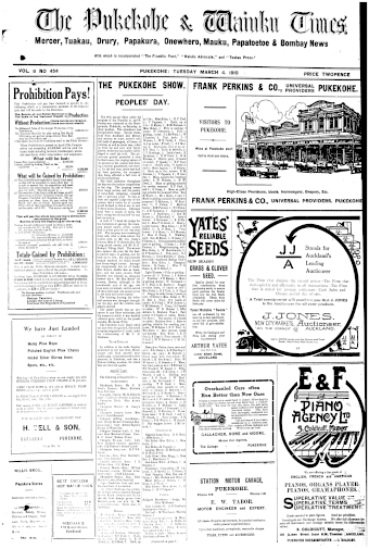 Issue page