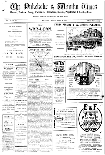 Issue page