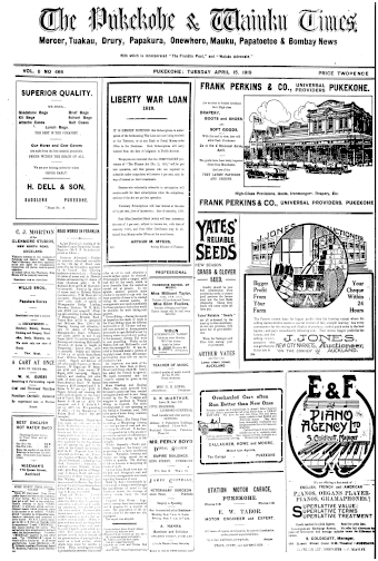 Issue page