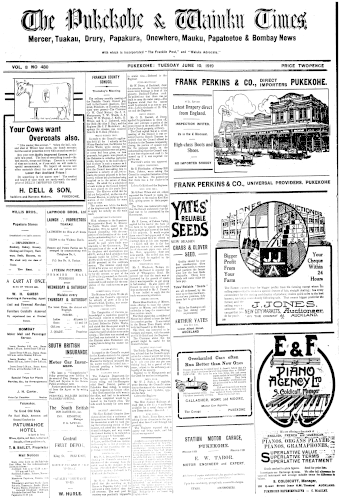 Issue page