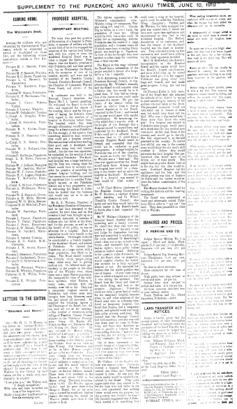 Issue page