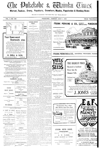 Issue page
