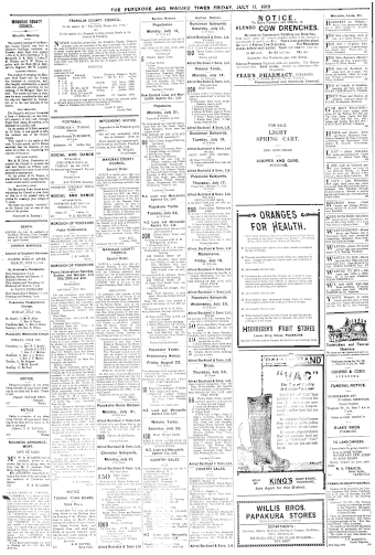 Issue page