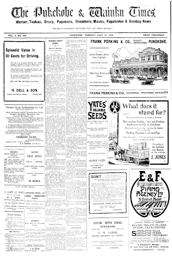 Issue page