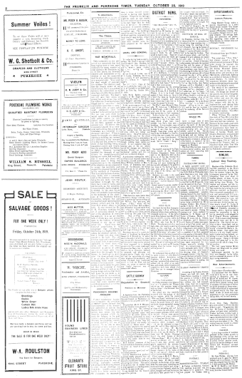 Issue page
