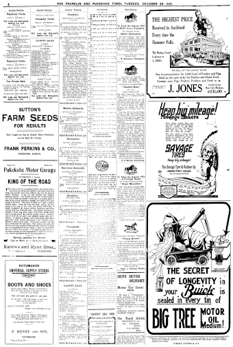 Issue page