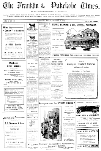 Issue page