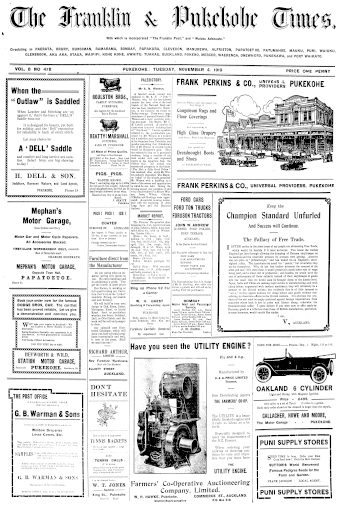 Issue page