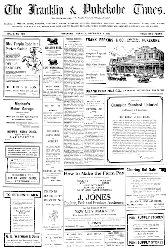 Issue page