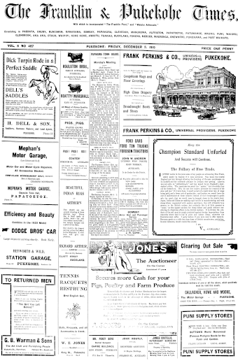 Issue page