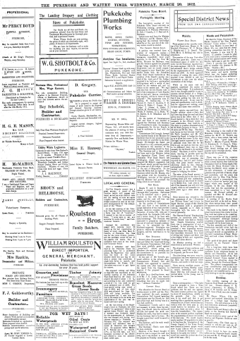 Issue page