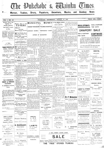Issue page