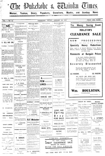 Issue page