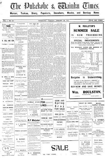 Issue page