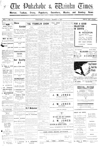 Issue page