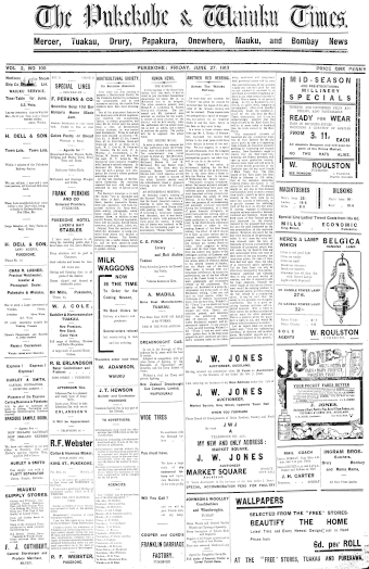 Issue page