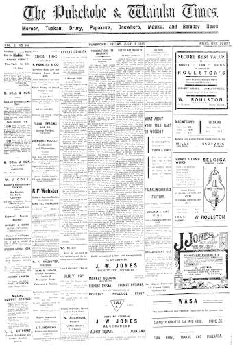 Issue page