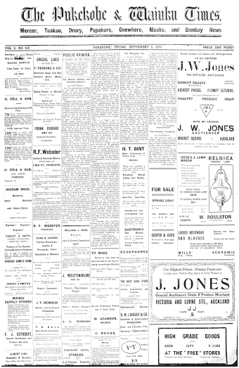 Issue page