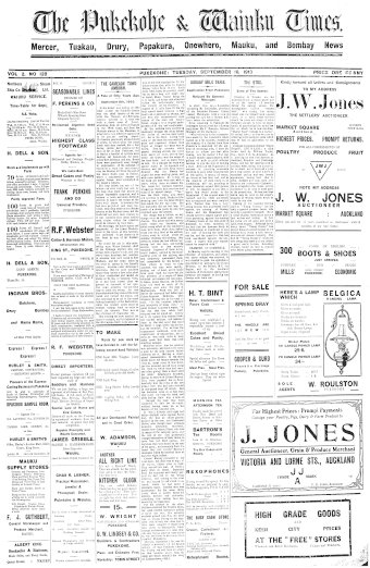 Issue page