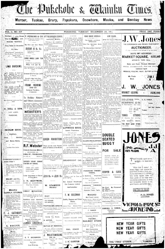 Issue page