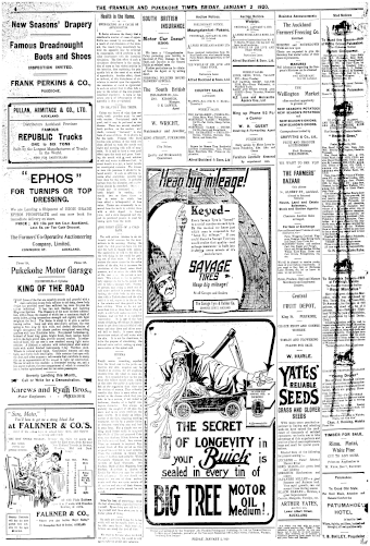 Issue page