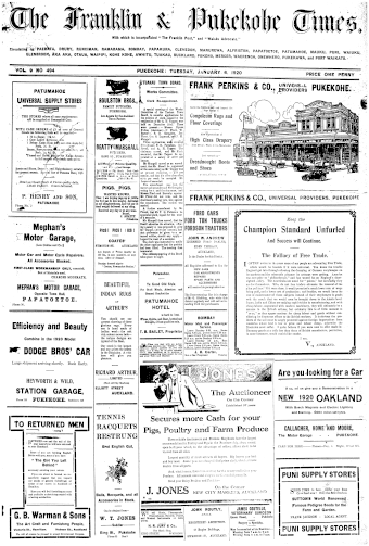 Issue page