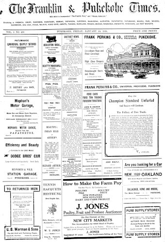 Issue page