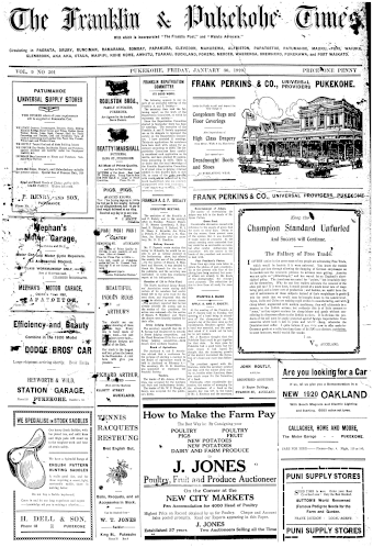 Issue page