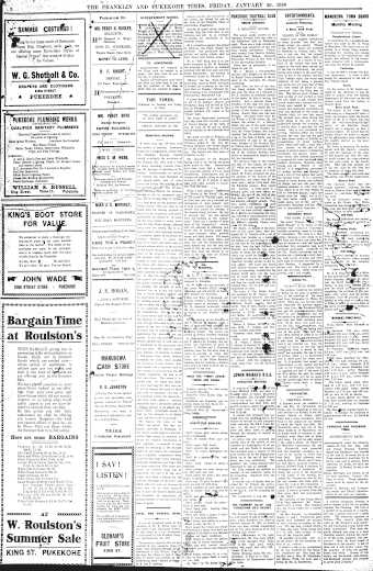 Issue page
