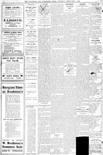 Issue page