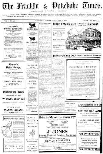 Issue page