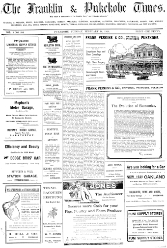Issue page