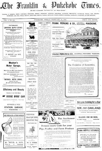 Issue page