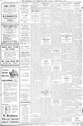 Issue page