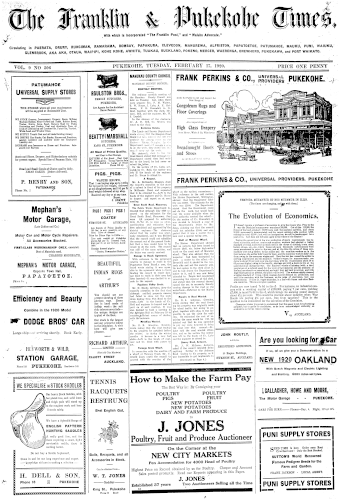 Issue page