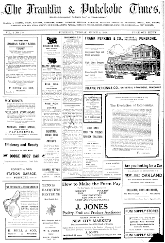 Issue page