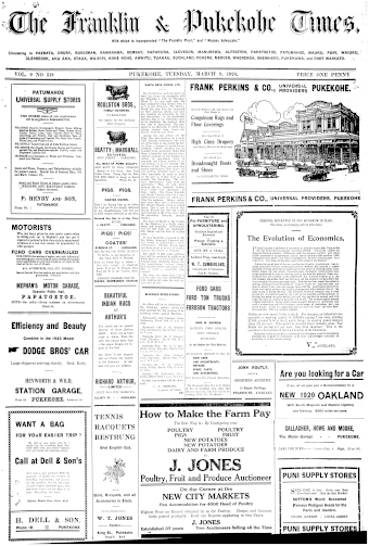 Issue page